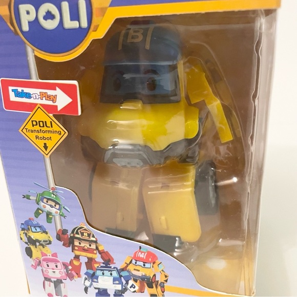 Robocar Poli Bucky Take n Play Transforming Robot Toy - Picture 2 of 8